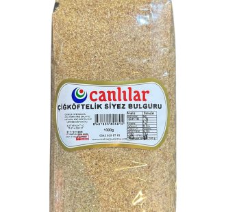 ÇİĞKÖFTELİK SİYEZ BULGURU 100g